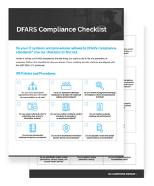 DFARS Compliance Checklist