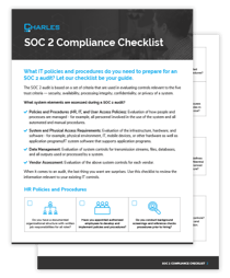 SOC 2 Checklist
